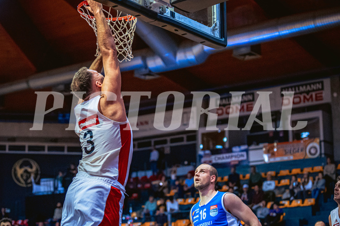 Basketball, Win2Day Superliga 2022/23, Grunddurchgang 14.Runde, BC GGMT Vienna, Unger Steel Gunners Oberwart, Jozo Rados (3)