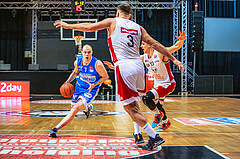 Basketball, Win2Day Superliga 2022/23, Grunddurchgang 14.Runde, BC GGMT Vienna, Unger Steel Gunners Oberwart, Sebastian Käferle (7)