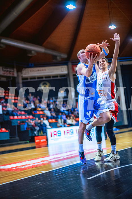 Basketball, Win2Day Superliga 2022/23, Grunddurchgang 14.Runde, BC GGMT Vienna, Unger Steel Gunners Oberwart, Sebastian Käferle (7)