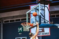 Basketball, Win2Day Superliga 2022/23, Grunddurchgang 14.Runde, BC GGMT Vienna, Unger Steel Gunners Oberwart, Enis Murati (44)