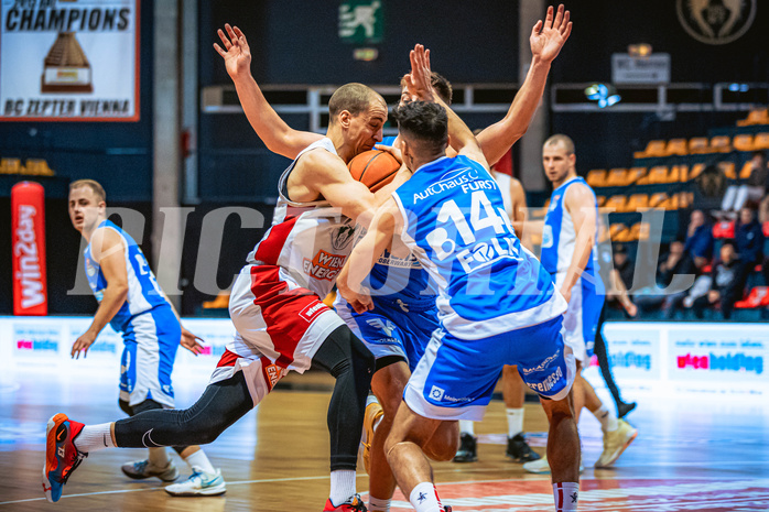 Basketball, Win2Day Superliga 2022/23, Grunddurchgang 14.Runde, BC GGMT Vienna, Unger Steel Gunners Oberwart, Stefan Savic (13)