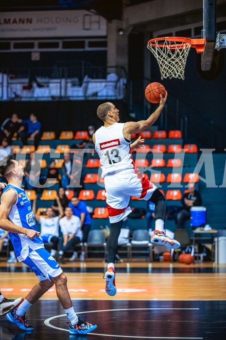Basketball, Win2Day Superliga 2022/23, Grunddurchgang 14.Runde, BC GGMT Vienna, Unger Steel Gunners Oberwart, Stefan Savic (13)