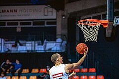 Basketball, Win2Day Superliga 2022/23, Grunddurchgang 14.Runde, BC GGMT Vienna, Unger Steel Gunners Oberwart, Stefan Savic (13)