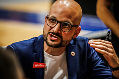 Basketball, win2day Basketball Superliga 2023/224, Grunddurchgang Runde 2, BBC Nord Dragonz, Flyers Wels, Sebastian Waser (Head Coach)