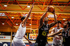Basketball, win2day Basketball Superliga 2023/224, Grunddurchgang Runde 2, BBC Nord Dragonz, Flyers Wels, Christopher Ferguson (20)