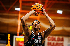 Basketball, win2day Basketball Superliga 2023/224, Grunddurchgang Runde 2, BBC Nord Dragonz, Flyers Wels, Christopher Ferguson (20)