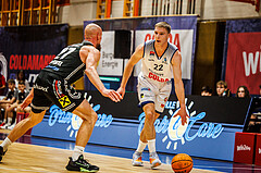 Basketball, win2day Basketball Superliga 2023/224, Grunddurchgang Runde 2, BBC Nord Dragonz, Flyers Wels, Filip Bjelanovic (22)