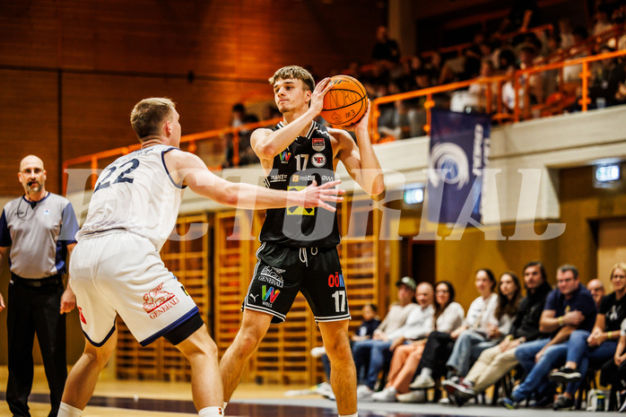 Basketball, win2day Basketball Superliga 2023/224, Grunddurchgang Runde 2, BBC Nord Dragonz, Flyers Wels, Dejan Kovacevic (17)