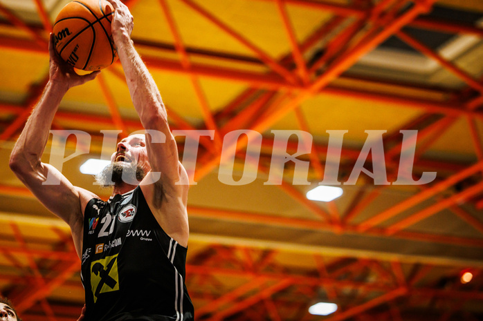 Basketball, win2day Basketball Superliga 2023/224, Grunddurchgang Runde 2, BBC Nord Dragonz, Flyers Wels, Christian Von Fintel (27)