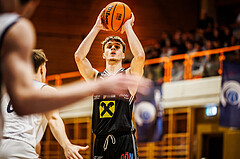 Basketball, win2day Basketball Superliga 2023/224, Grunddurchgang Runde 2, BBC Nord Dragonz, Flyers Wels, Dejan Kovacevic (17)