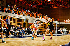 Basketball, win2day Basketball Superliga 2023/224, Grunddurchgang Runde 2, BBC Nord Dragonz, Flyers Wels, Dogus Demirel (23)