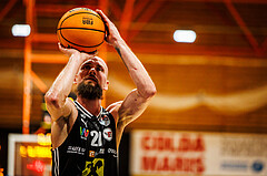 Basketball, win2day Basketball Superliga 2023/224, Grunddurchgang Runde 2, BBC Nord Dragonz, Flyers Wels, Christian Von Fintel (27)