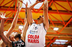 Basketball, win2day Basketball Superliga 2023/224, Grunddurchgang Runde 2, BBC Nord Dragonz, Flyers Wels, Mario Spaleta (15)