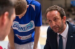 Basketball, ABL 2016/17, Grunddurchgang 22.Runde, Oberwart Gunners, Klosterneuburg Dukes, Chris Chougaz (Coach)