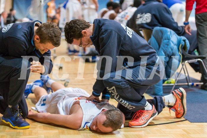 Basketball, ABL 2016/17, Grunddurchgang 22.Runde, Oberwart Gunners, Klosterneuburg Dukes, Sebastian Käferle (7)