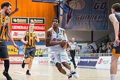 Basketball, ABL 2016/17, Grunddurchgang 22.Runde, Oberwart Gunners, Klosterneuburg Dukes, Andell Cumberbatch (13), Christoph Greimeister (12)