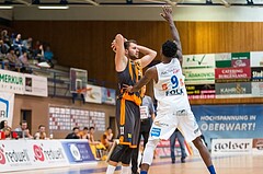 Basketball, ABL 2016/17, Grunddurchgang 22.Runde, Oberwart Gunners, Klosterneuburg Dukes, Jozo Rados (11), Jamari Traylor (9)