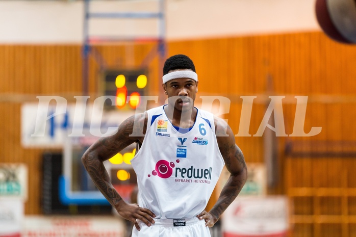 Basketball, ABL 2016/17, Grunddurchgang 22.Runde, Oberwart Gunners, Klosterneuburg Dukes, Derek Jackson Jr. (6)