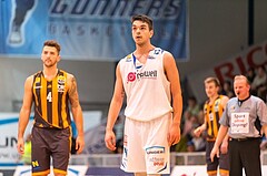 Basketball, ABL 2016/17, Grunddurchgang 22.Runde, Oberwart Gunners, Klosterneuburg Dukes, Benjamin Blazevic (12)
