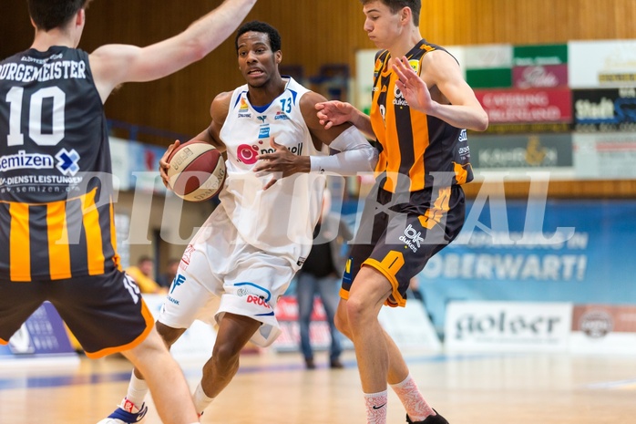 Basketball, ABL 2016/17, Grunddurchgang 22.Runde, Oberwart Gunners, Klosterneuburg Dukes, Andell Cumberbatch (13)