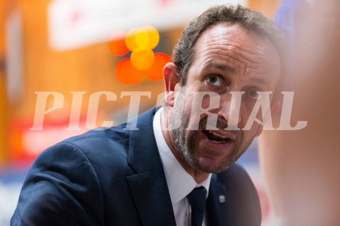Basketball, ABL 2016/17, Grunddurchgang 22.Runde, Oberwart Gunners, Klosterneuburg Dukes, Chris Chougaz (Coach)