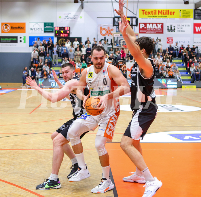 Basketball Superliga 2023/24, Playoff, Viertelfinale Spiel 3 Klosterneuburg Dukes vs. Kapfenberg Bulls


