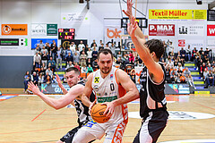 Basketball Superliga 2023/24, Playoff, Viertelfinale Spiel 3 Klosterneuburg Dukes vs. Kapfenberg Bulls


