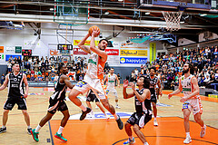 Basketball Superliga 2023/24, Playoff, Viertelfinale Spiel 3 Klosterneuburg Dukes vs. Kapfenberg Bulls


