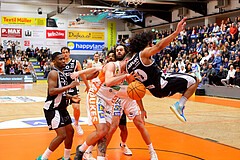 Basketball Superliga 2023/24, Playoff, Viertelfinale Spiel 3 Klosterneuburg Dukes vs. Kapfenberg Bulls


