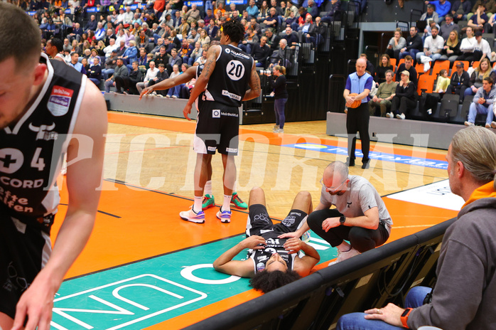 Basketball Superliga 2023/24, Playoff, Viertelfinale Spiel 3 Klosterneuburg Dukes vs. Kapfenberg Bulls


