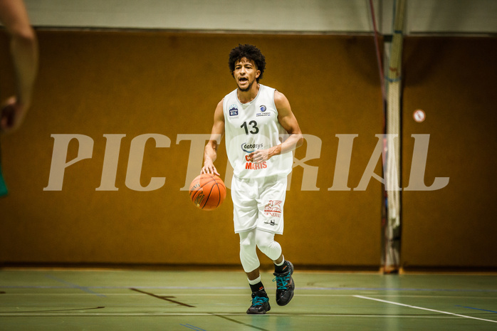 Basketball, Basketball Zweite Liga 2021/22, Grunddurchgang 2. Runde, BBC Nord Dragonz, Dornbirn Lions, Kyran Jordan Mc Clure (13)