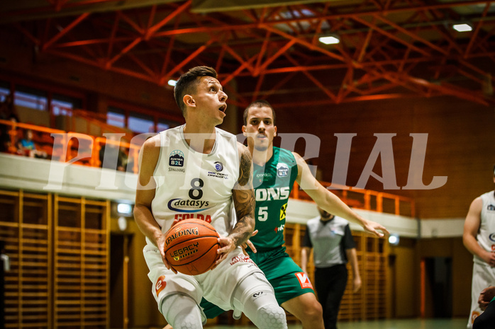 Basketball, Basketball Zweite Liga 2021/22, Grunddurchgang 2. Runde, BBC Nord Dragonz, Dornbirn Lions, Petar Zivkovic (8)