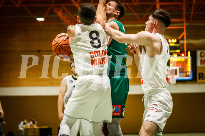 Basketball, Basketball Zweite Liga 2021/22, Grunddurchgang 2. Runde, BBC Nord Dragonz, Dornbirn Lions, Georgios Tsimidis (13)
