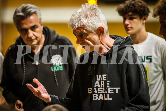 Basketball, Basketball Zweite Liga 2021/22, Grunddurchgang 2. Runde, BBC Nord Dragonz, Dornbirn Lions, John Tsirogiannis (Head Coach)