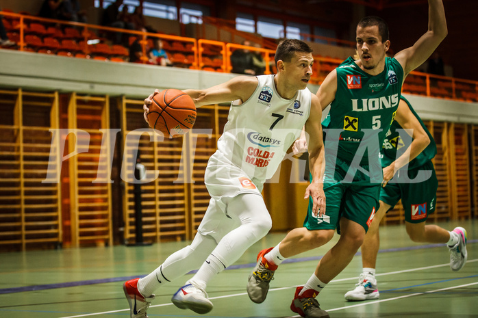 Basketball, Basketball Zweite Liga 2021/22, Grunddurchgang 2. Runde, BBC Nord Dragonz, Dornbirn Lions, Dragisa Najdanovic (7)