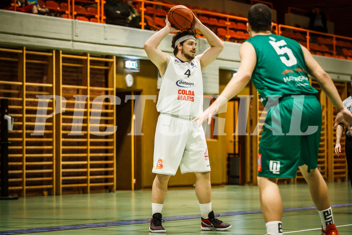 Basketball, Basketball Zweite Liga 2021/22, Grunddurchgang 2. Runde, BBC Nord Dragonz, Dornbirn Lions, Ognjen Drljaca (4)
