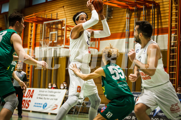 Basketball, Basketball Zweite Liga 2021/22, Grunddurchgang 2. Runde, BBC Nord Dragonz, Dornbirn Lions, Marko Kolaric (16)