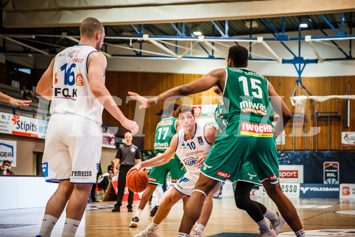 Basketball, bet-at-home Basketball Superliga 2020/21, Preseason Friendly Game 1, Oberwart Gunners, Kapfenberg Bulls, 