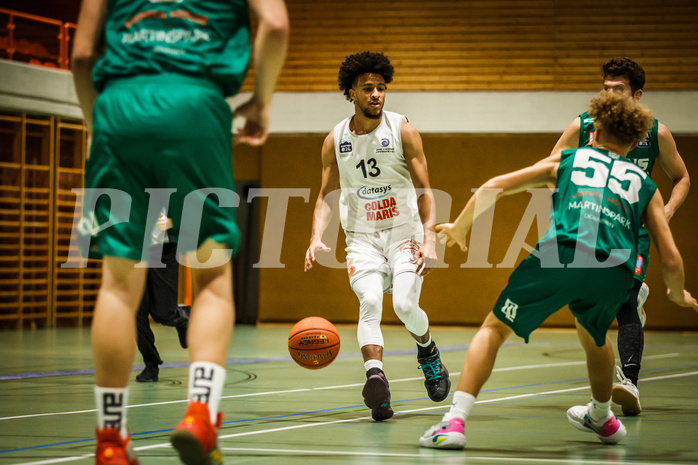 Basketball, Basketball Zweite Liga 2021/22, Grunddurchgang 2. Runde, BBC Nord Dragonz, Dornbirn Lions, Kyran Jordan Mc Clure (13)