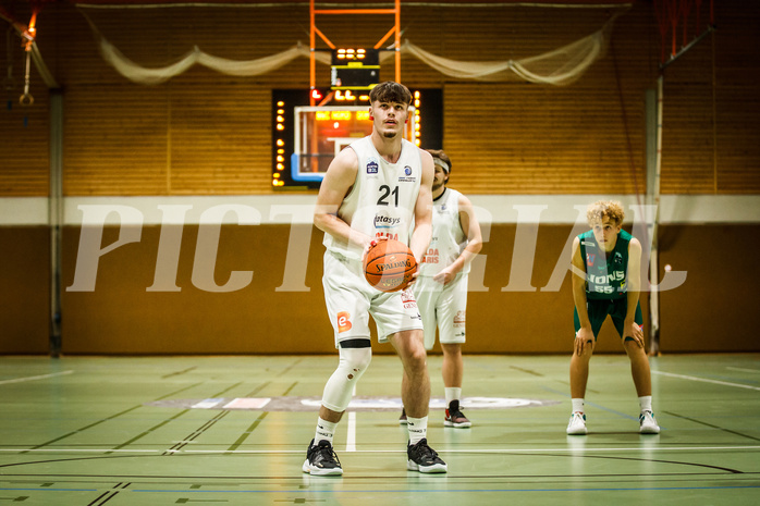 Basketball, Basketball Zweite Liga 2021/22, Grunddurchgang 2. Runde, BBC Nord Dragonz, Dornbirn Lions, Dogus Demirel (21)