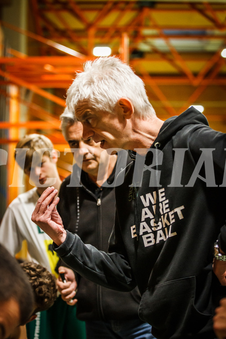 Basketball, Basketball Zweite Liga 2021/22, Grunddurchgang 2. Runde, BBC Nord Dragonz, Dornbirn Lions, John Tsirogiannis (Head Coach)