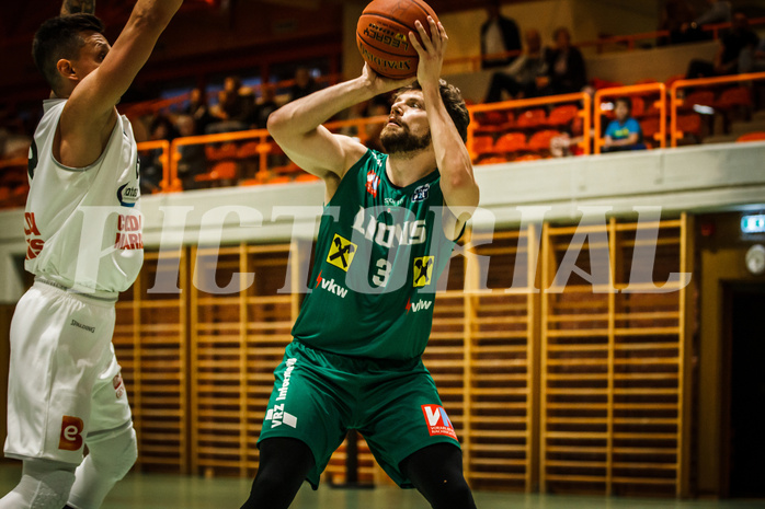 Basketball, Basketball Zweite Liga 2021/22, Grunddurchgang 2. Runde, BBC Nord Dragonz, Dornbirn Lions, Panagiotis Zaraidonis (3)