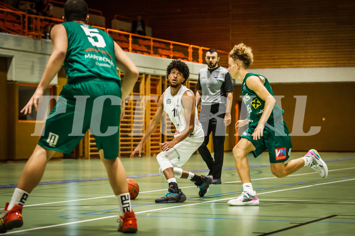 Basketball, Basketball Zweite Liga 2021/22, Grunddurchgang 2. Runde, BBC Nord Dragonz, Dornbirn Lions, Kyran Jordan Mc Clure (13)