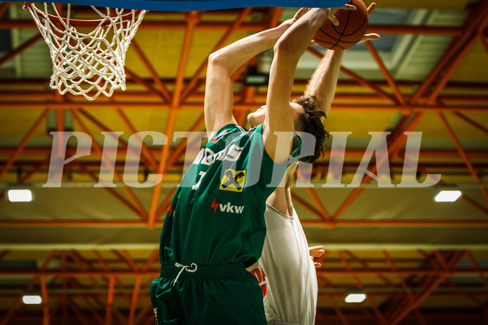 Basketball, Basketball Zweite Liga 2021/22, Grunddurchgang 2. Runde, BBC Nord Dragonz, Dornbirn Lions, Filip Brajkovic (1)
