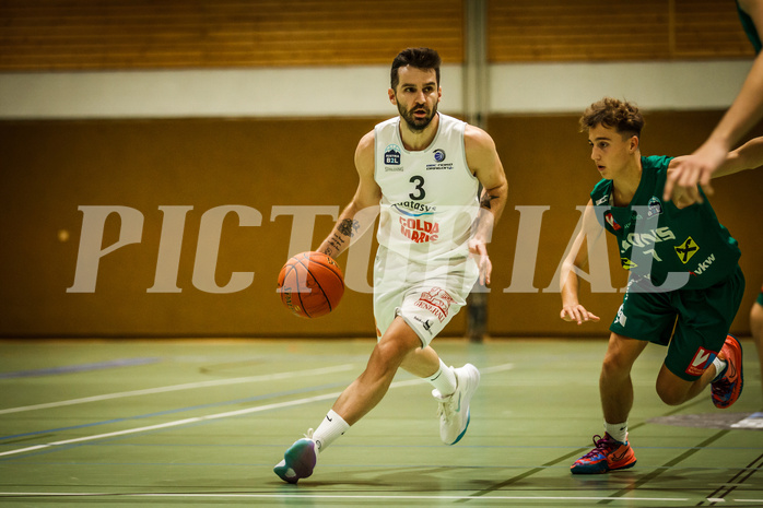 Basketball, Basketball Zweite Liga 2021/22, Grunddurchgang 2. Runde, BBC Nord Dragonz, Dornbirn Lions, Petar Cosic (3)