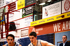 Basketball, win2day Basketball Superliga 2023/24, Grunddurchgang 4.Runde, Traiskirchen Lions, BBC Nord Dragonz, Aleksej Kostic (6)