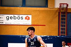 Basketball, win2day Basketball Superliga 2023/24, Grunddurchgang 4.Runde, Traiskirchen Lions, BBC Nord Dragonz, Dogus Demirel (23)