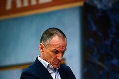 Basketball, win2day Basketball Superliga 2023/24, Grunddurchgang 4.Runde, Traiskirchen Lions, BBC Nord Dragonz, Radomir Mijanovic (Head Coach)