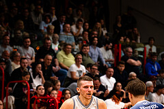 Basketball, win2day Basketball Superliga 2023/24, Grunddurchgang 4.Runde, Traiskirchen Lions, BBC Nord Dragonz, Edgars Lasenbergs (25)