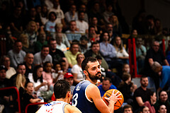 Basketball, win2day Basketball Superliga 2023/24, Grunddurchgang 4.Runde, Traiskirchen Lions, BBC Nord Dragonz, Tino Sebalj (13)